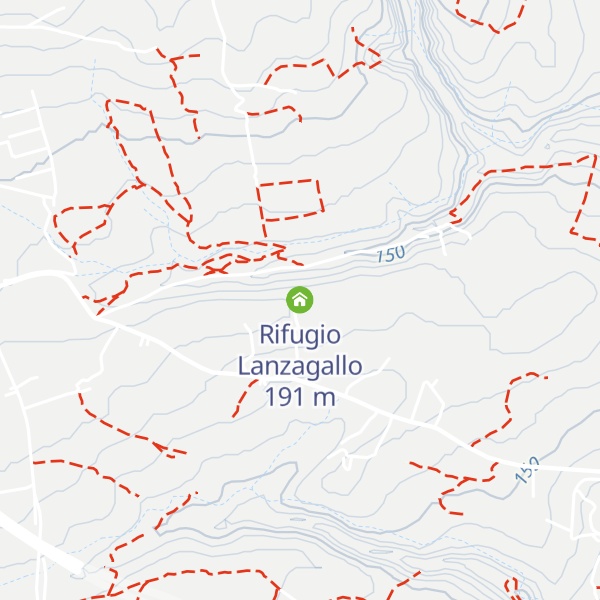 Map of Rifugio Lanzagallo