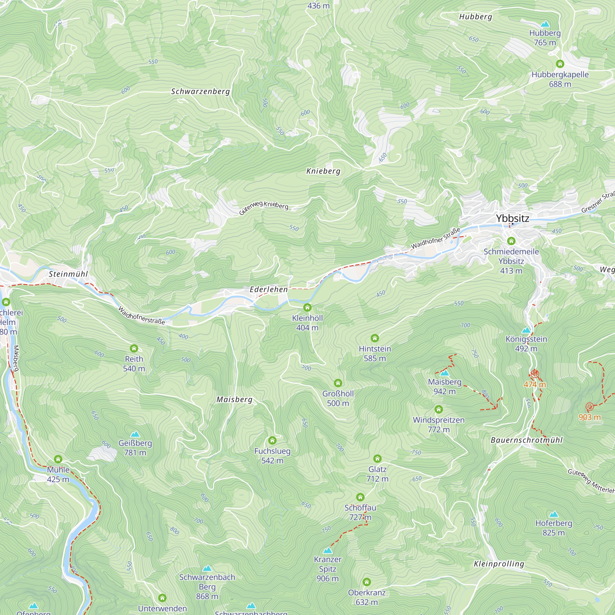 Kleinhöll map