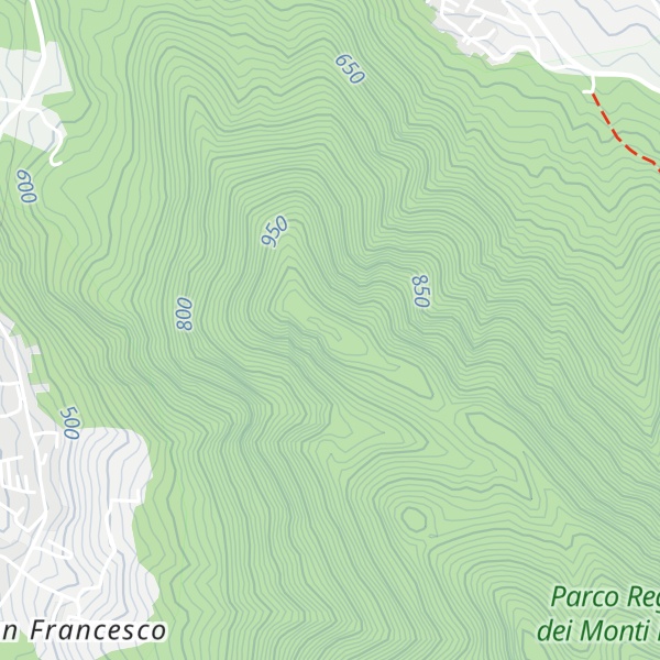 Map of Monte Vellizano