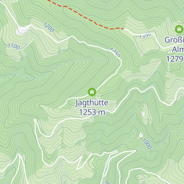 Map of Jagthütte