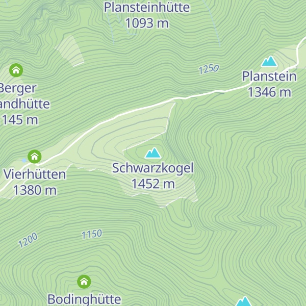 Map of Schwarzkogel