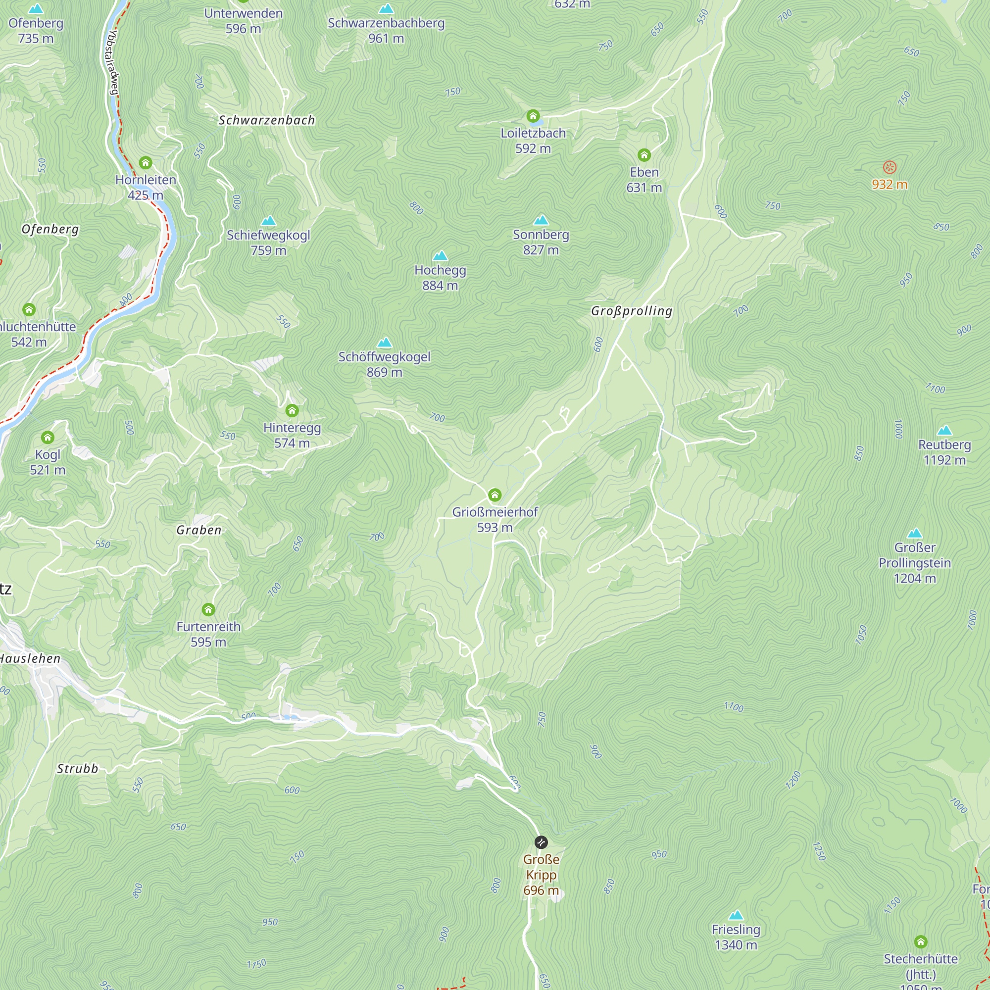 Grioßmeierhof map