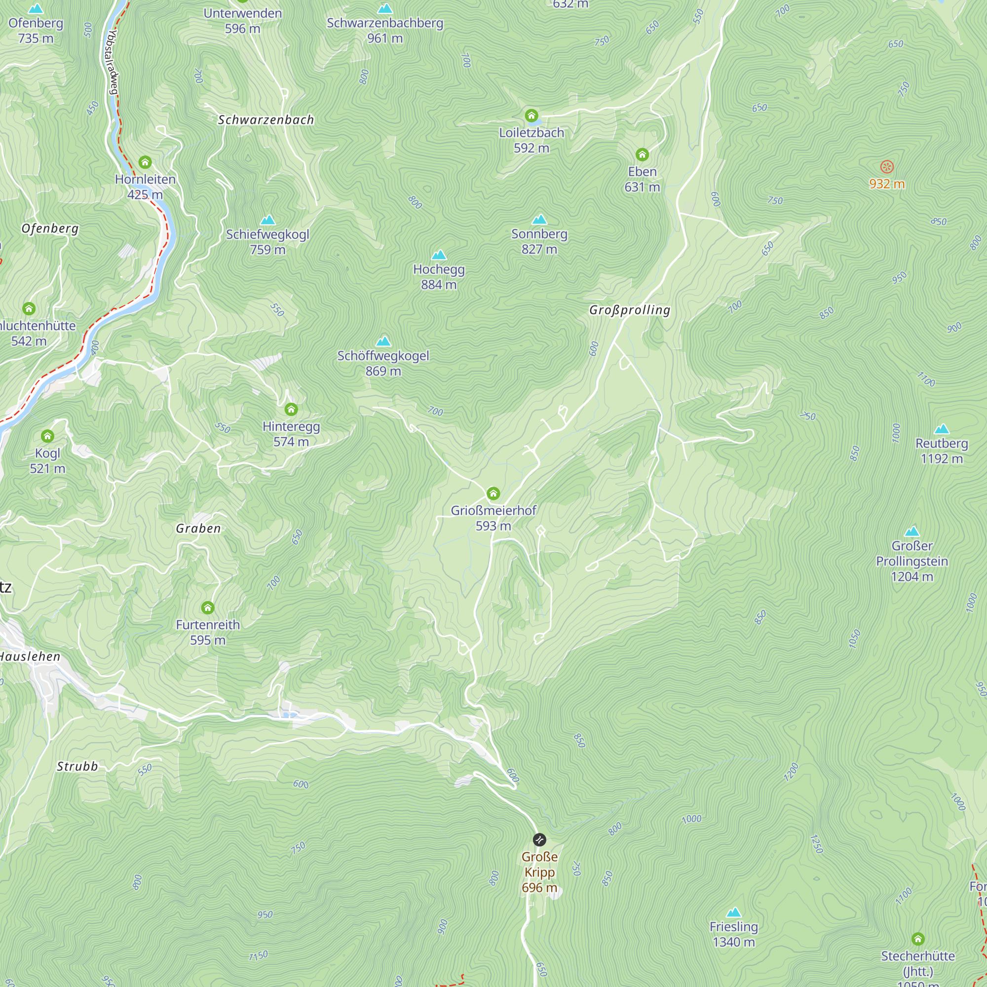 Grioßmeierhof map