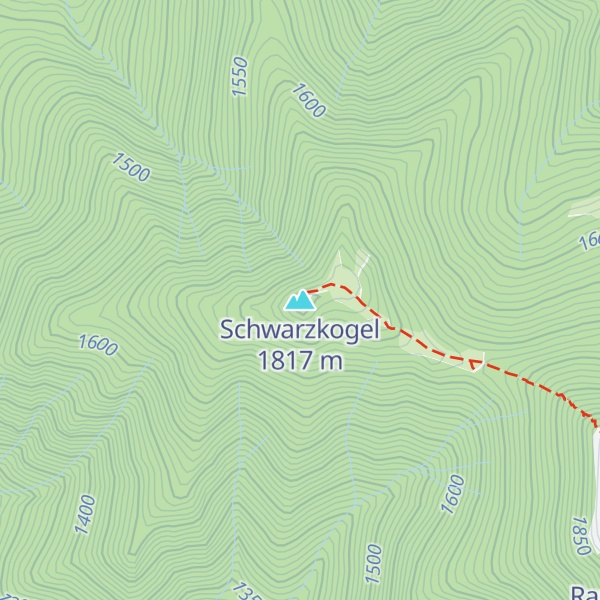 Map of Schwarzkogel