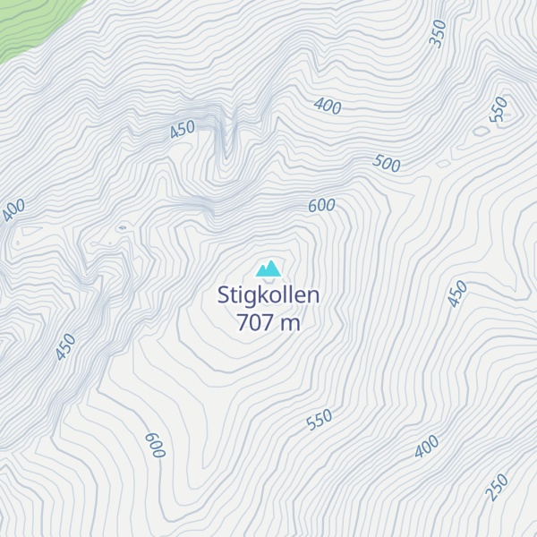 Map of Stigkollen