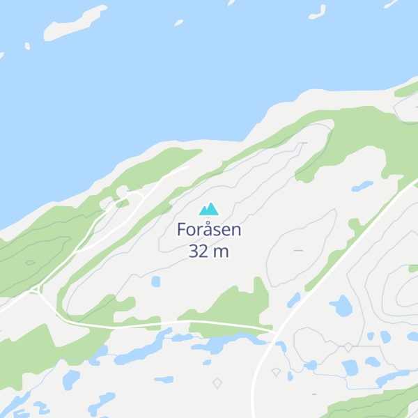 Map of Foråsen