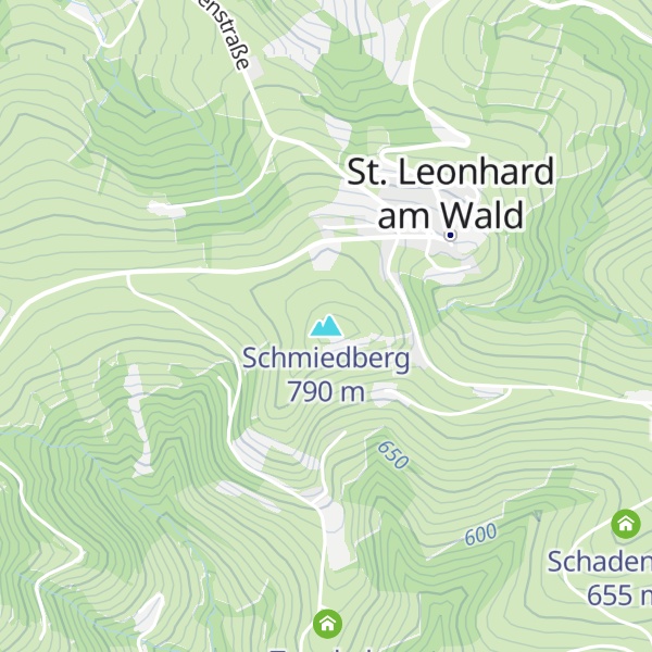 Map of Schmiedberg