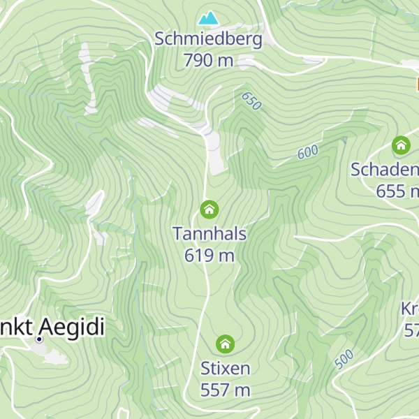 Map of Tannhals
