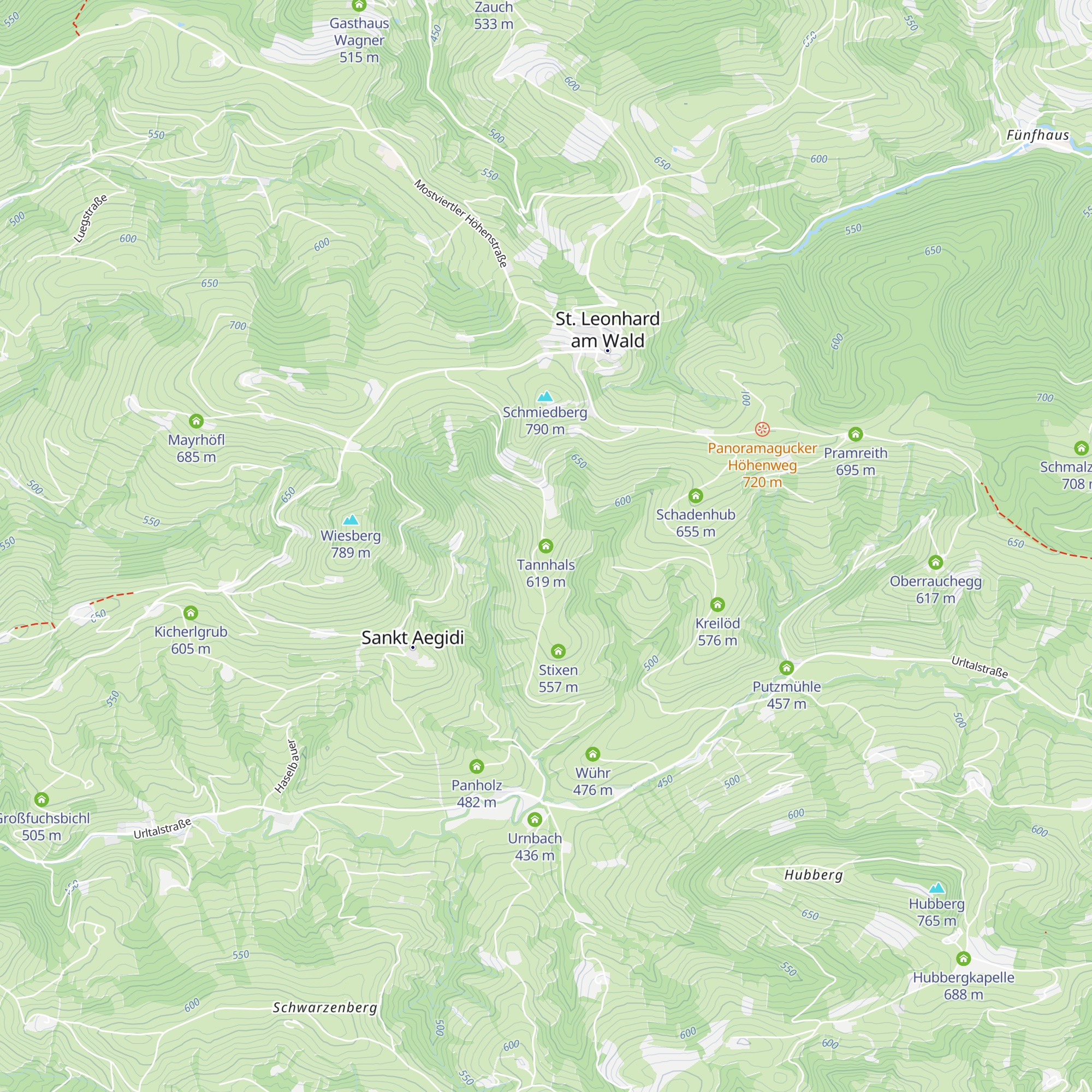 Tannhals map