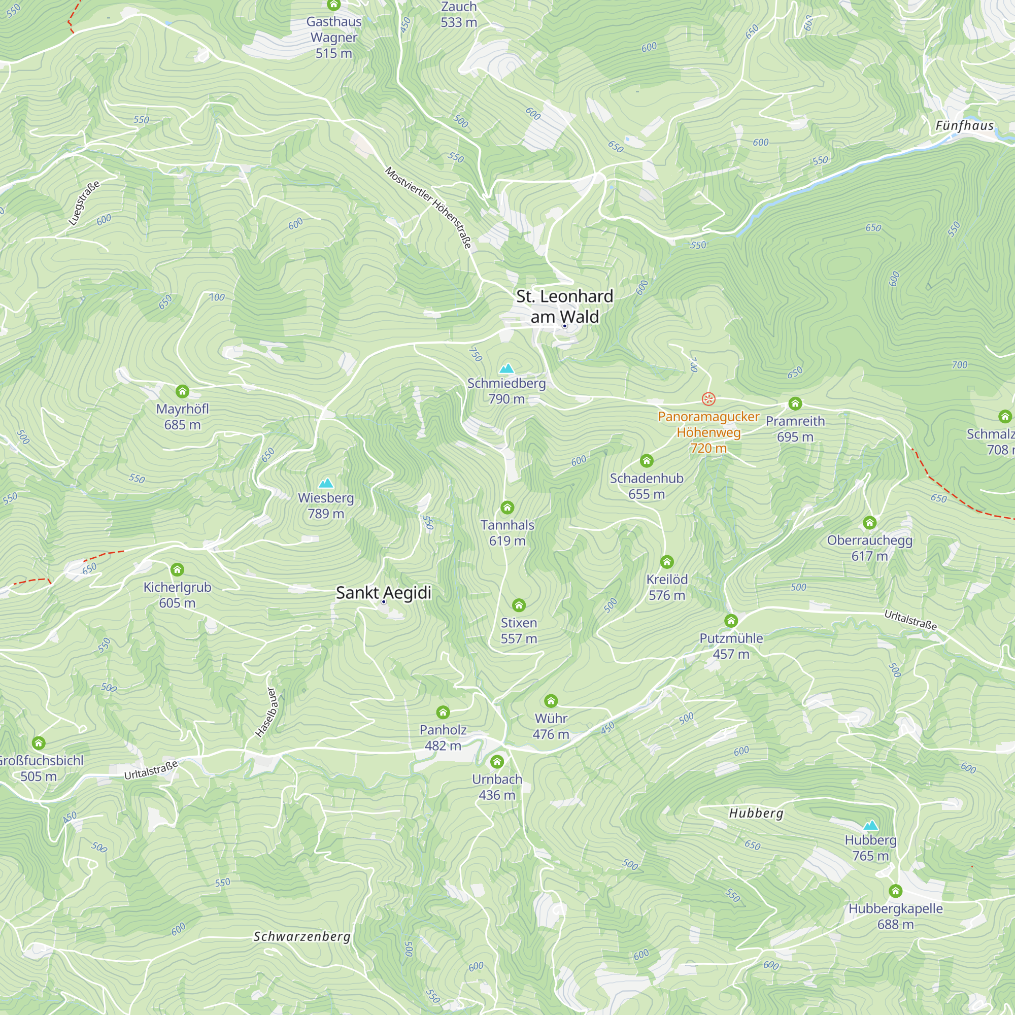 Tannhals map