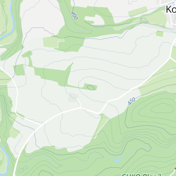 Map of Na Homolce [Kondrac]
