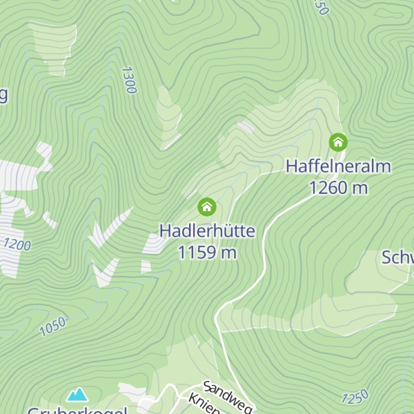 Map of Hadlerhütte