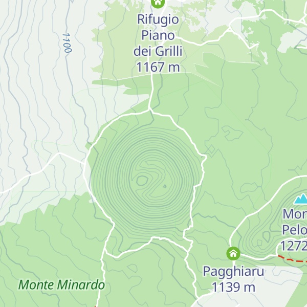 Map of Monte Minardo