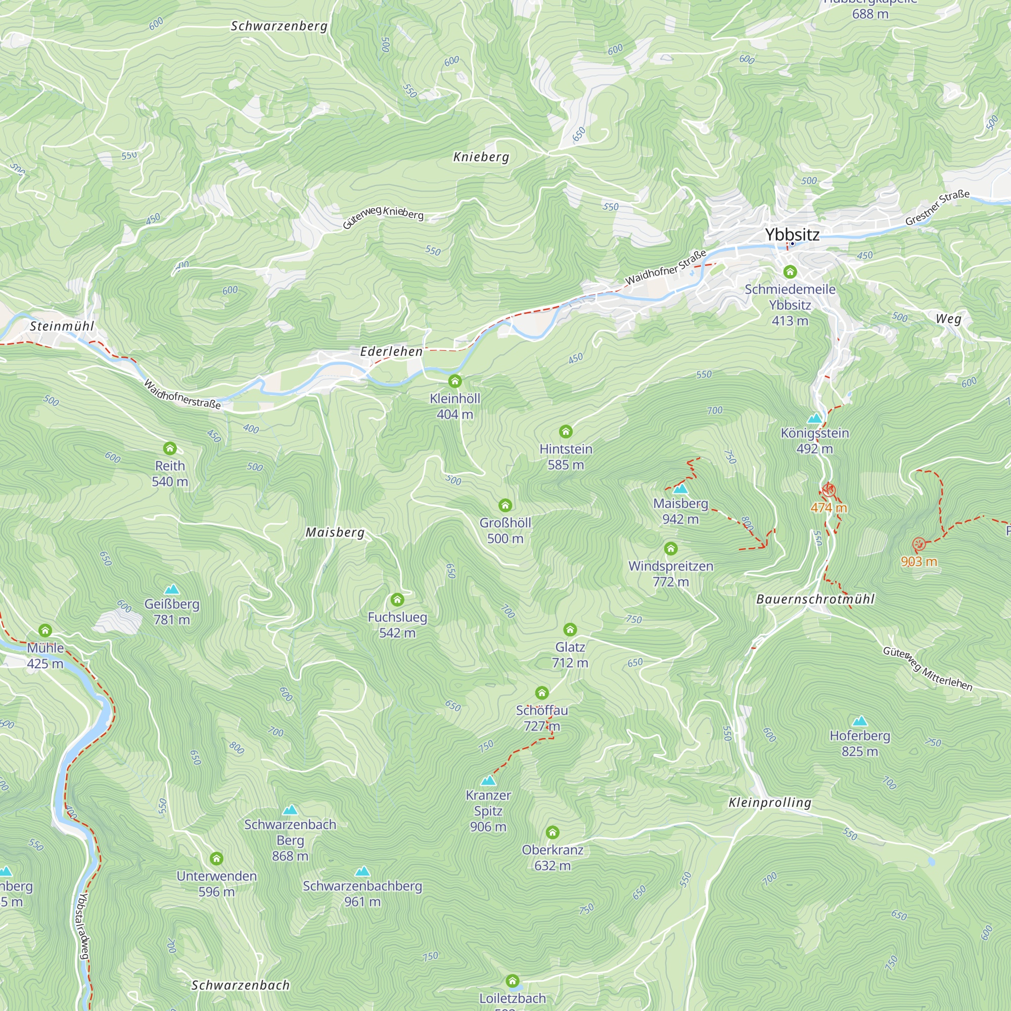 Großhöll map