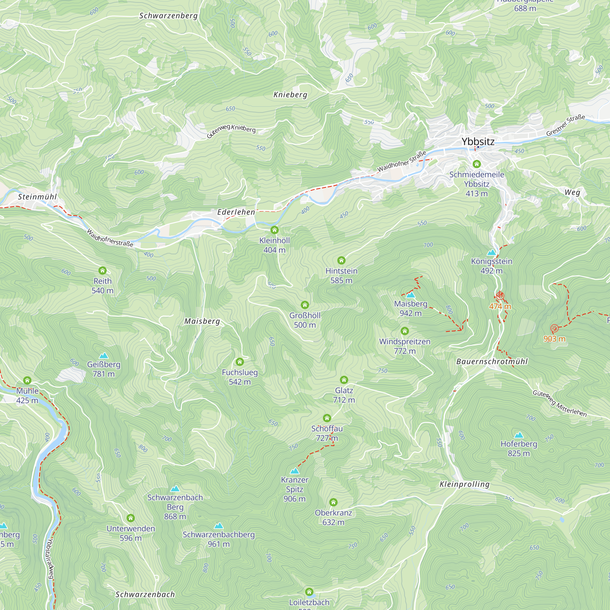 Großhöll map