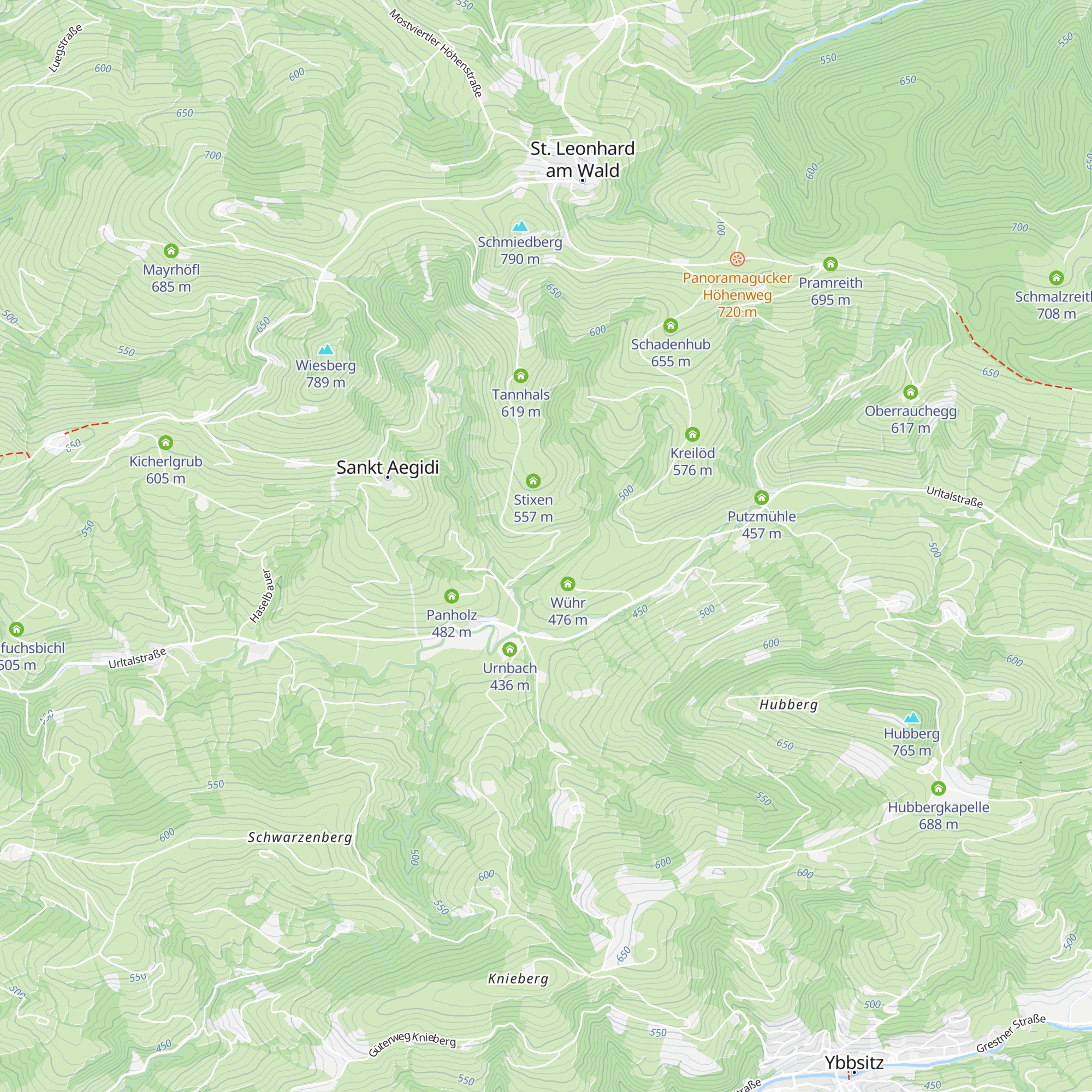 Leiten map