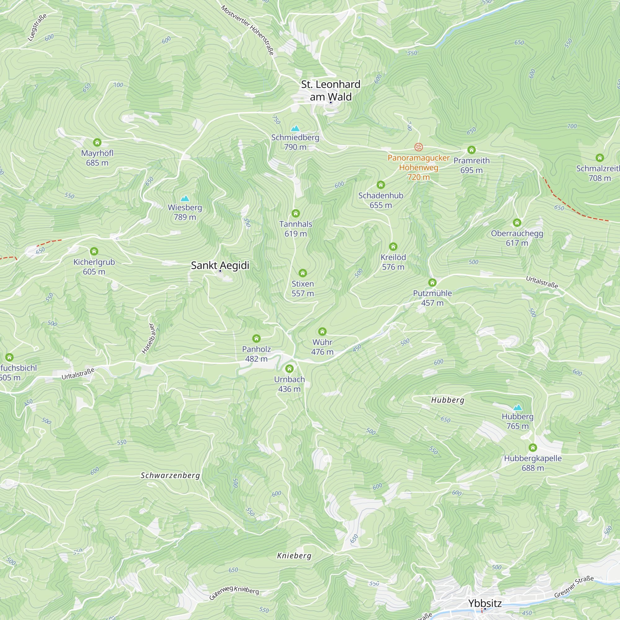 Leiten map