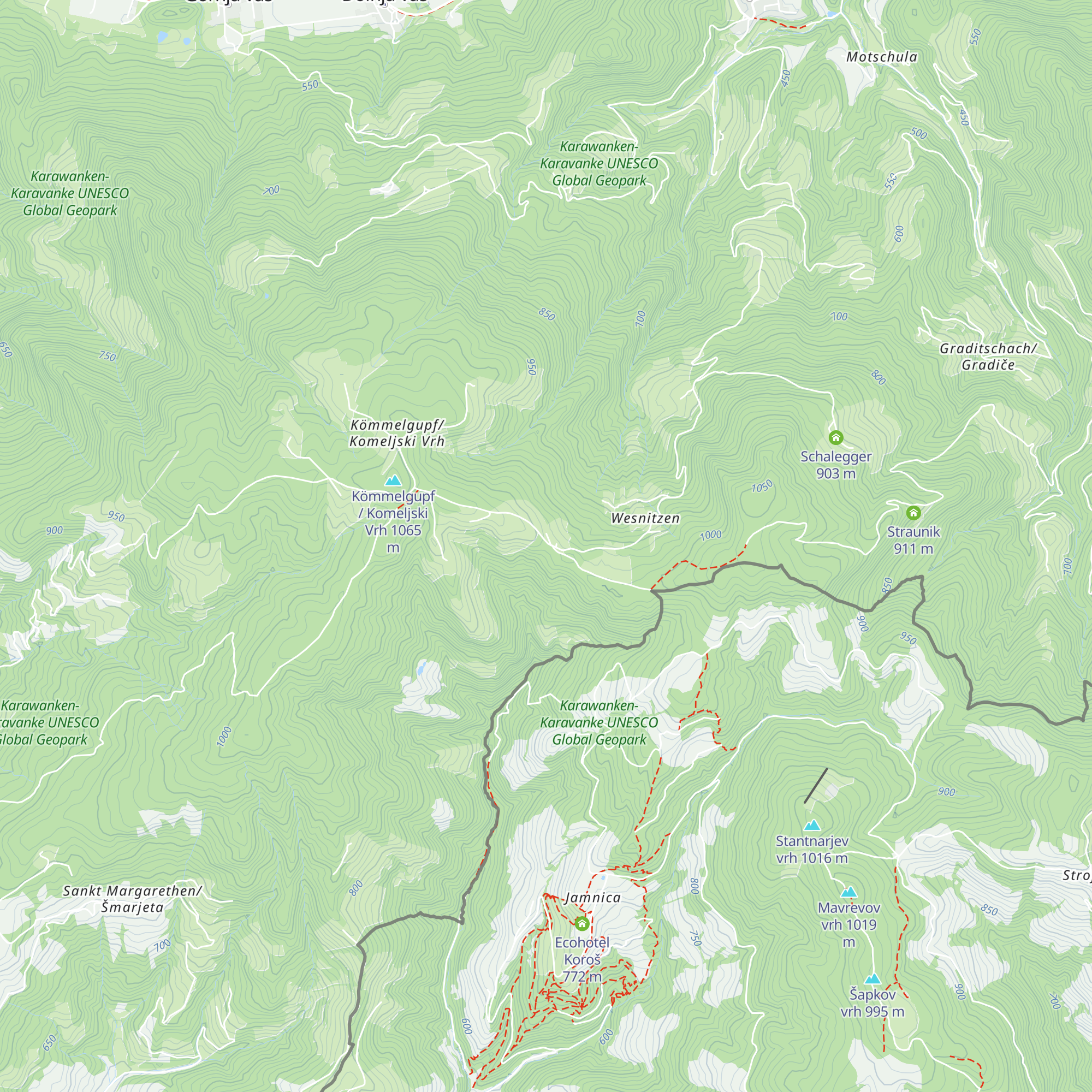 Alte Zollhütte map
