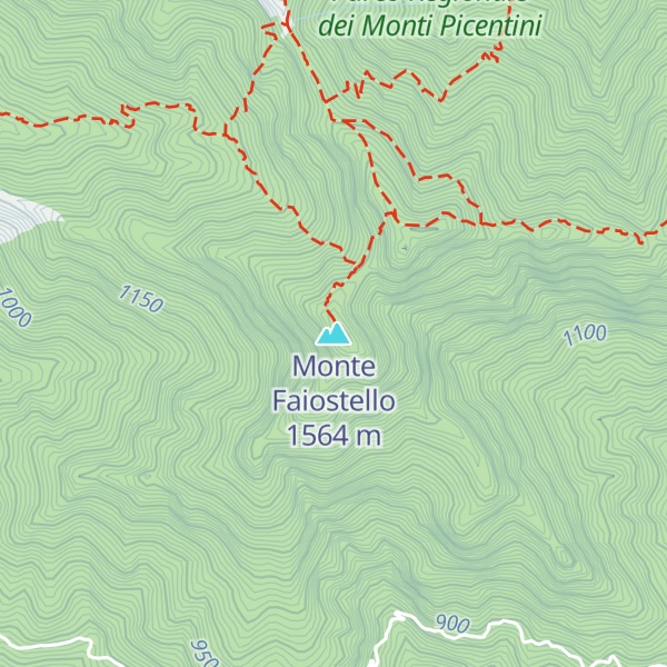 Map of Monte Faiostello