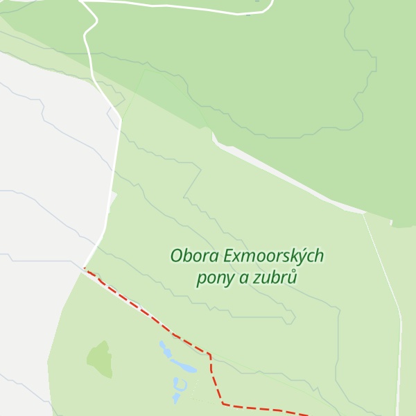 Map of K dubovým lesům [Benátky nad Jizerou-Kbel]