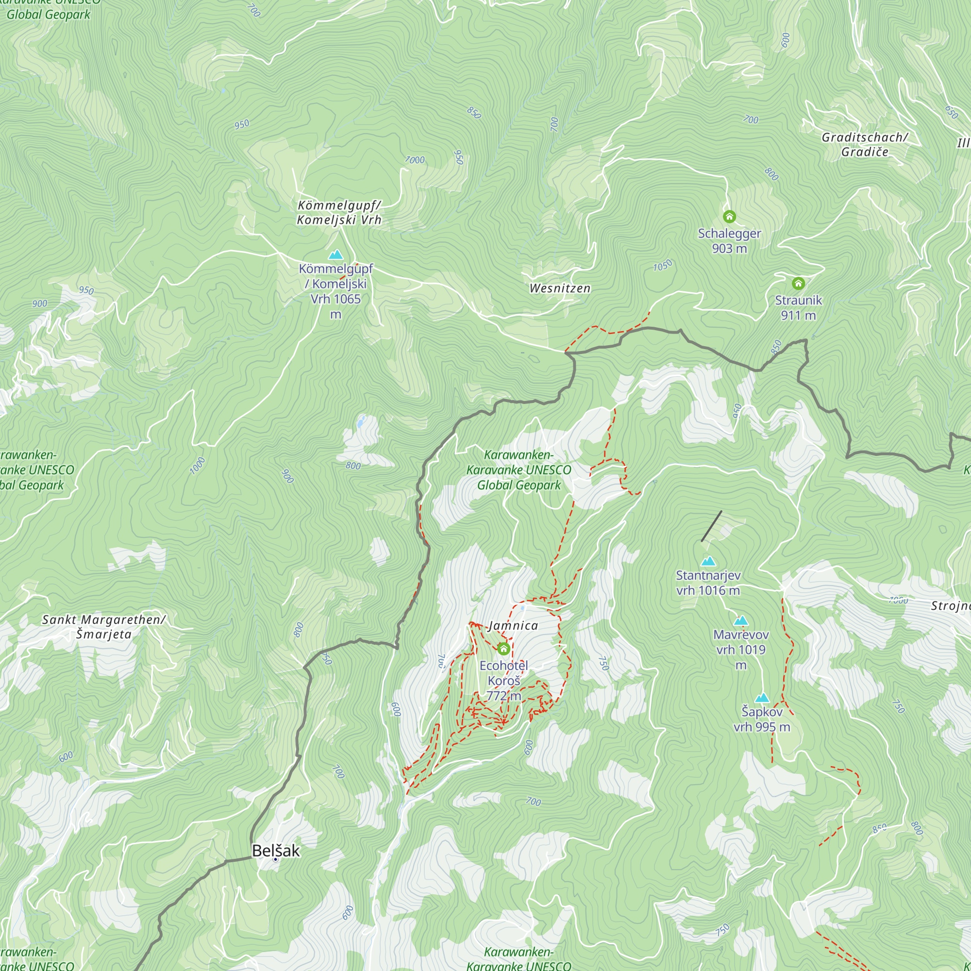 Kmetija Gradišnik map