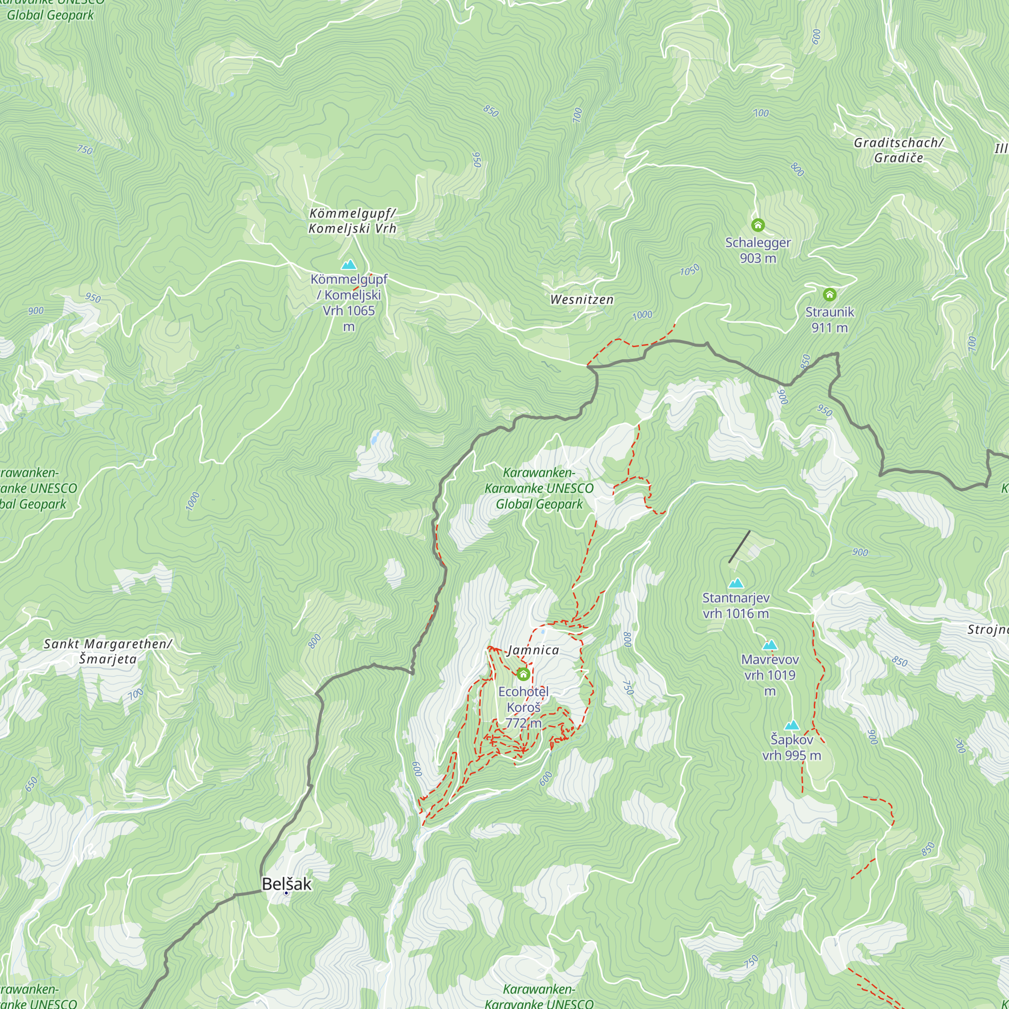 Kmetija Gradišnik map