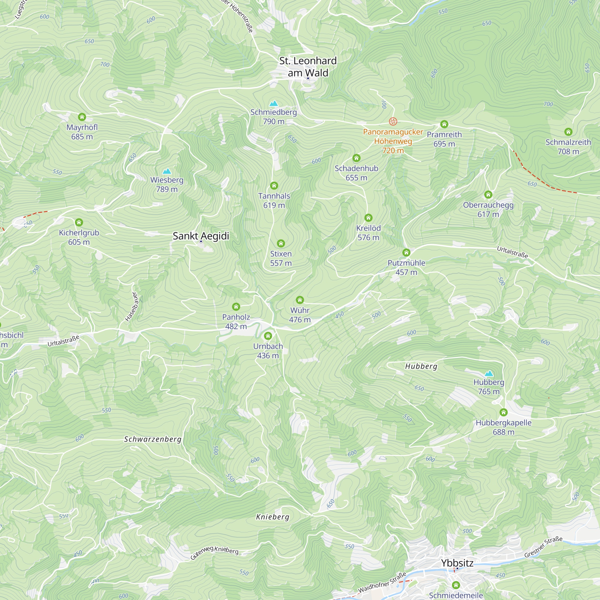 Wühr map
