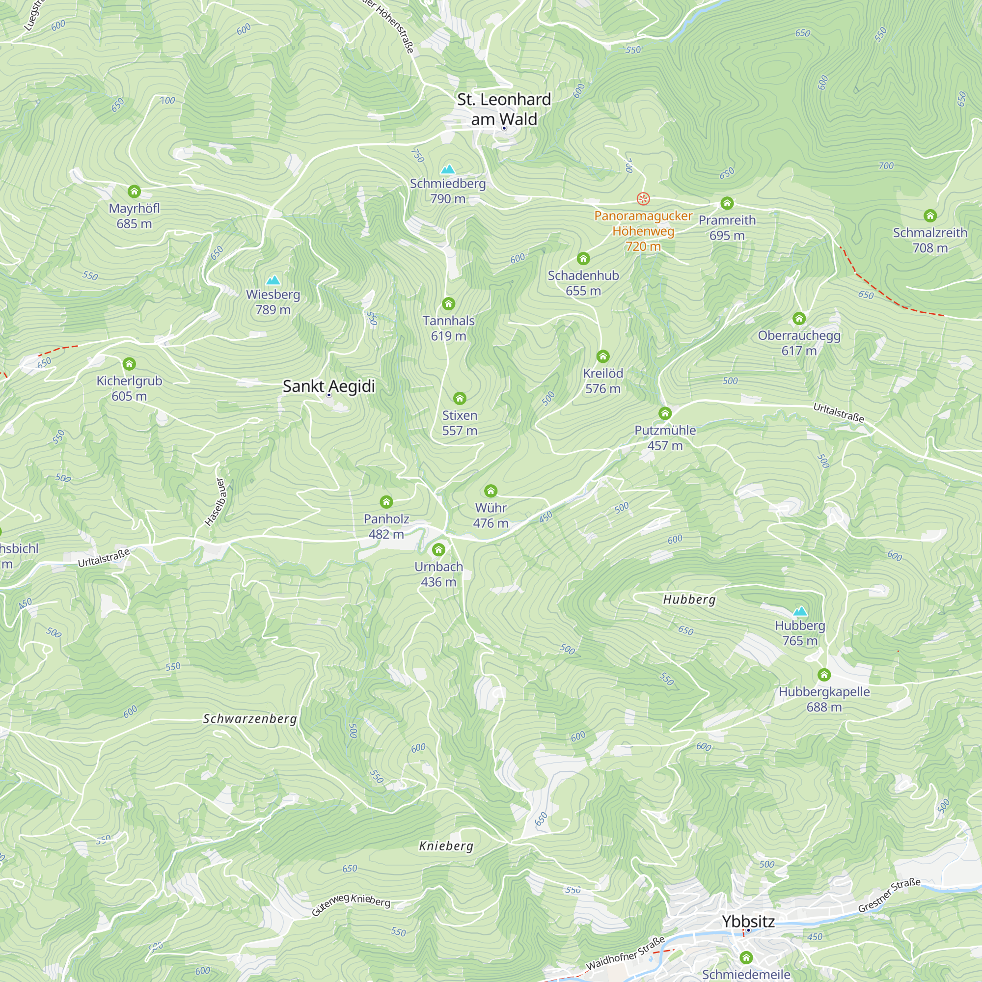 Wühr map