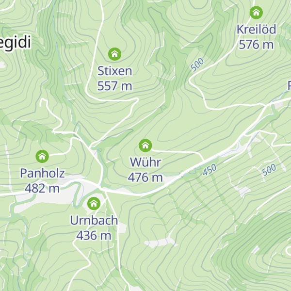 Map of Wühr