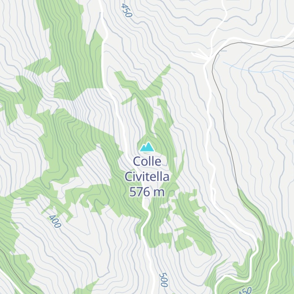Map of Colle Civitella