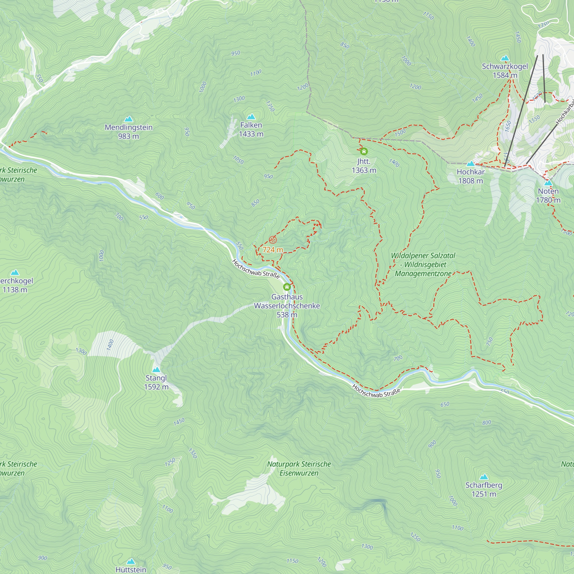 Gasthaus Wasserlochschenke map