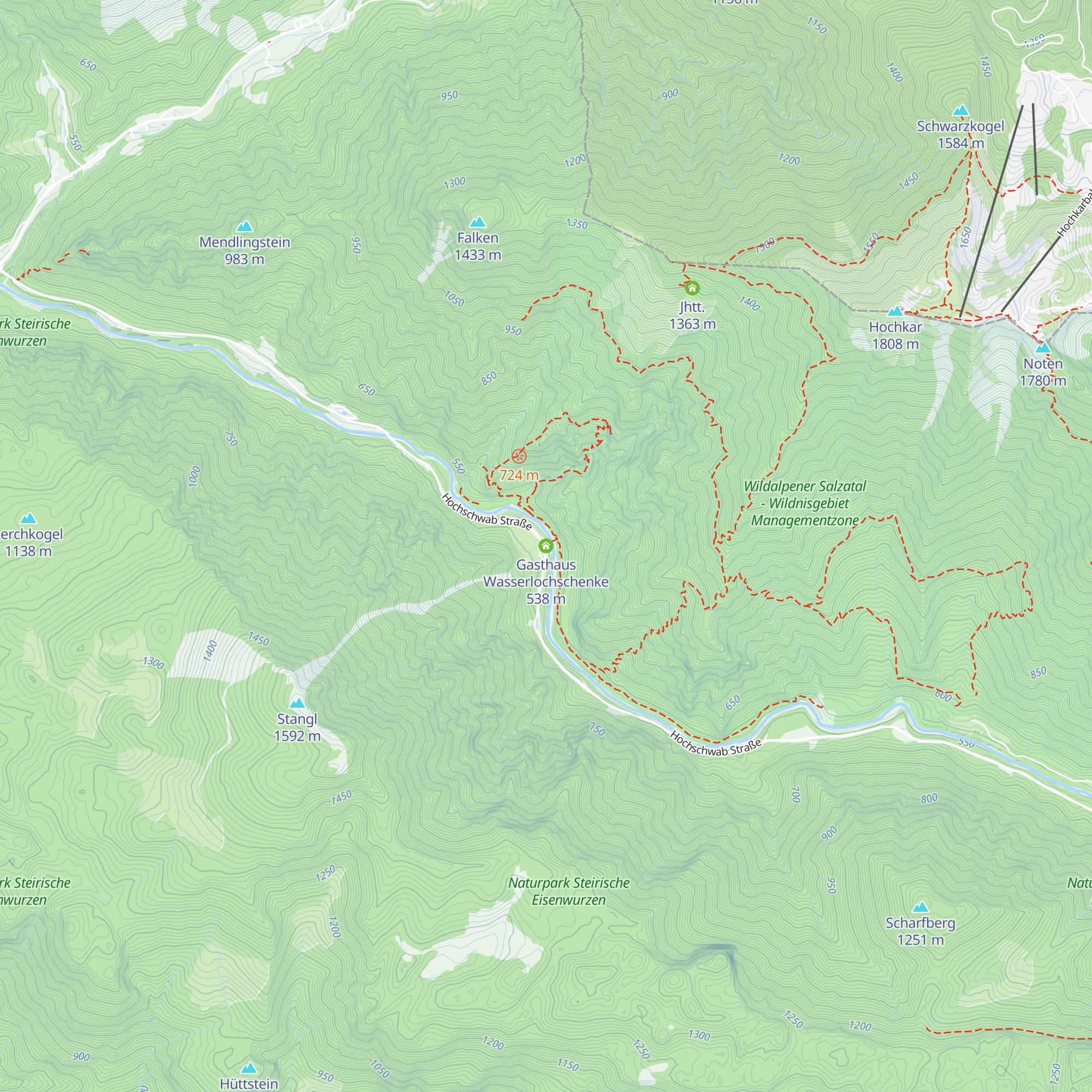 Gasthaus Wasserlochschenke map