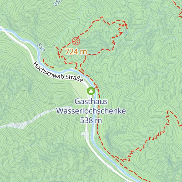 Map of Gasthaus Wasserlochschenke