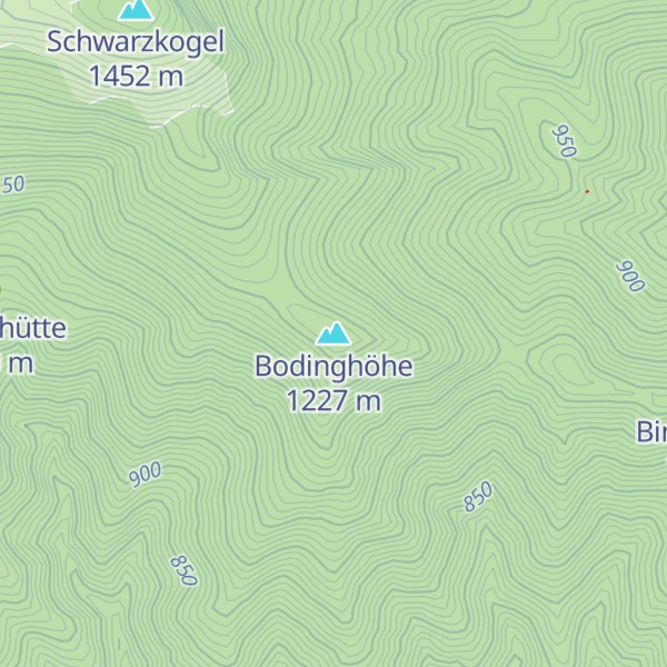 Map of Bodinghöhe