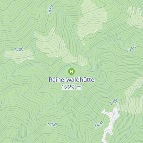 Map of Rainerwaldhütte