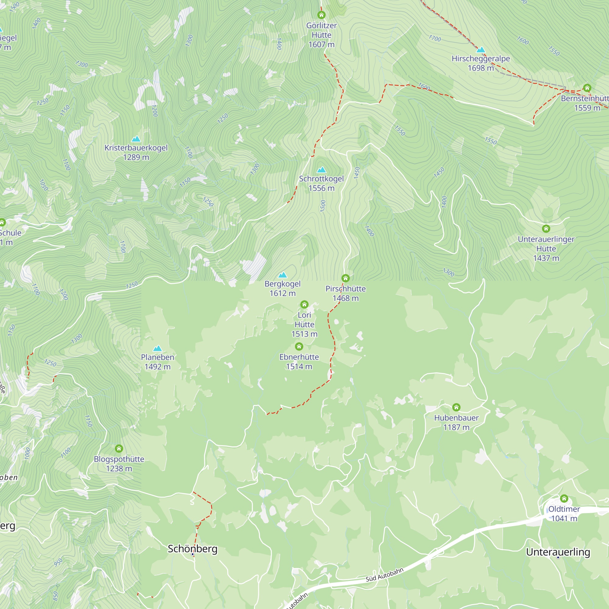 Lori Hütte map