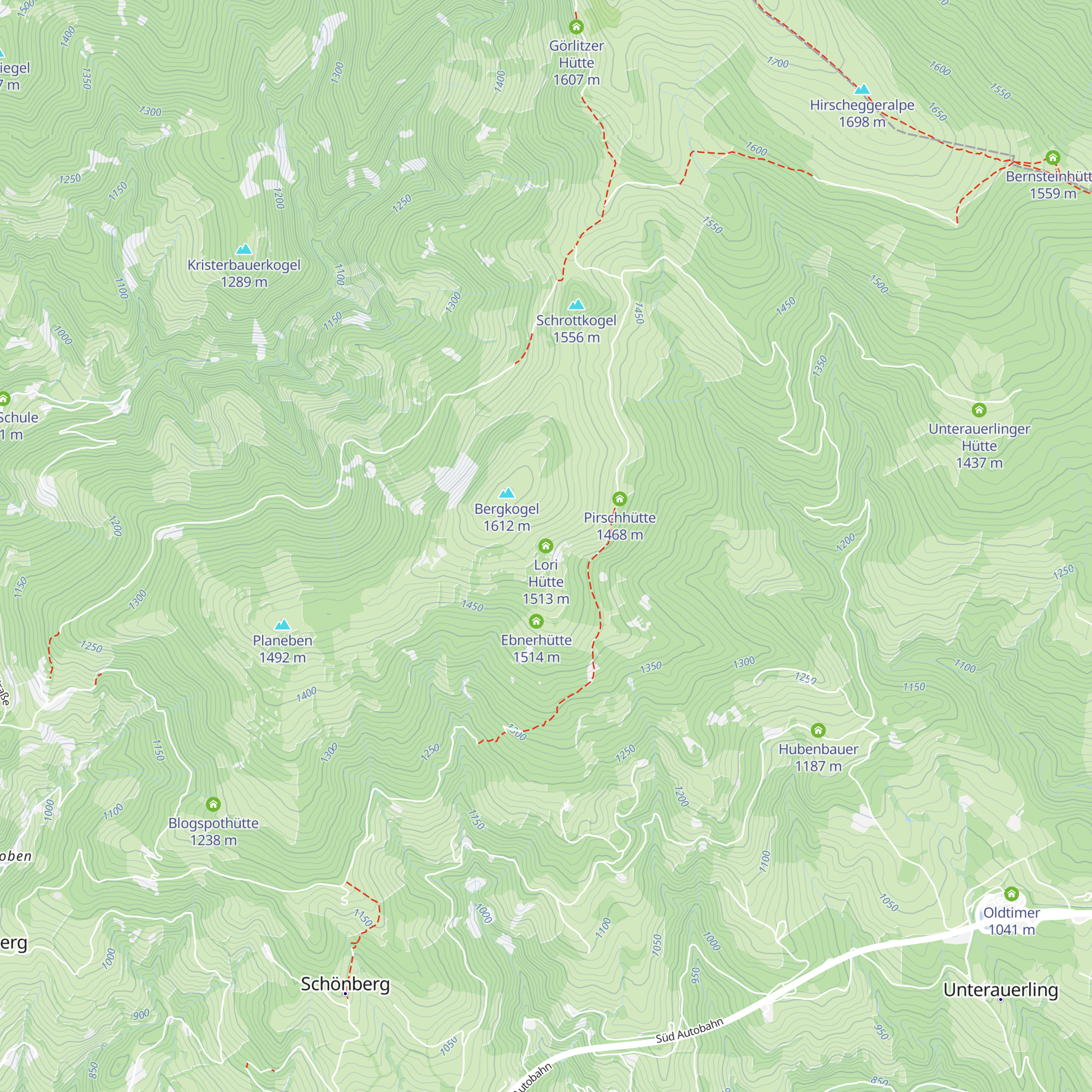 Lori Hütte map