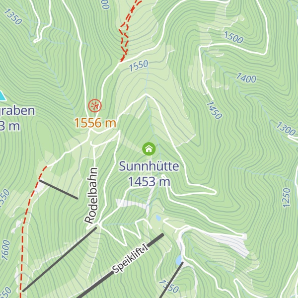 Map of Sunnhütte