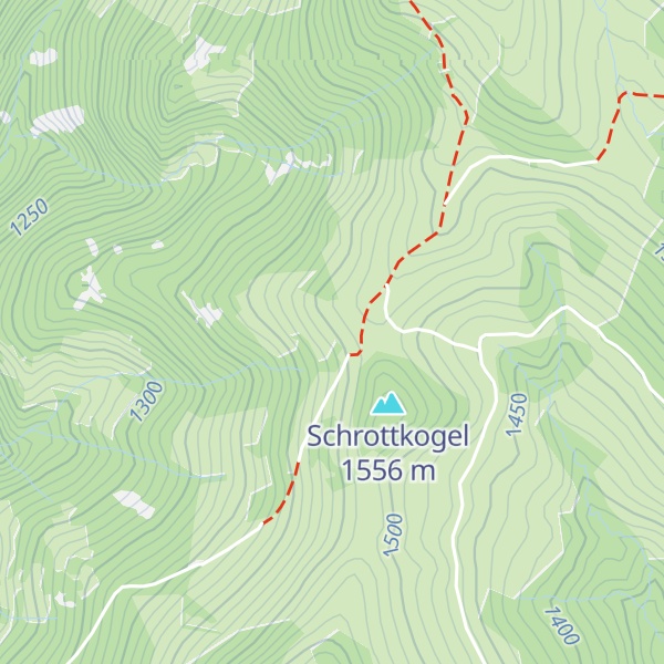 Map of Liedl Hütte