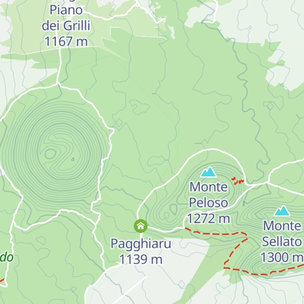 Map of Monte San Giuseppe