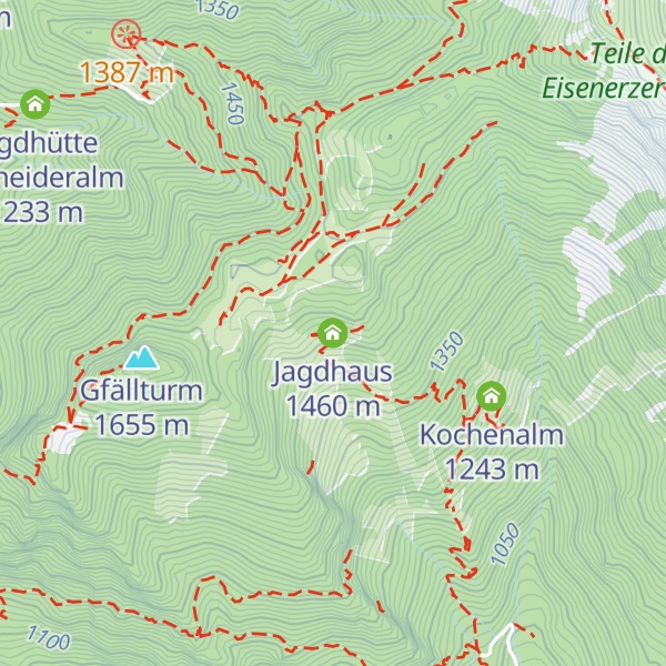 Map of Jagdhaus