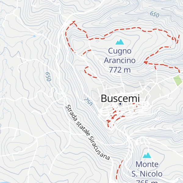 Map of Monte Vignitti