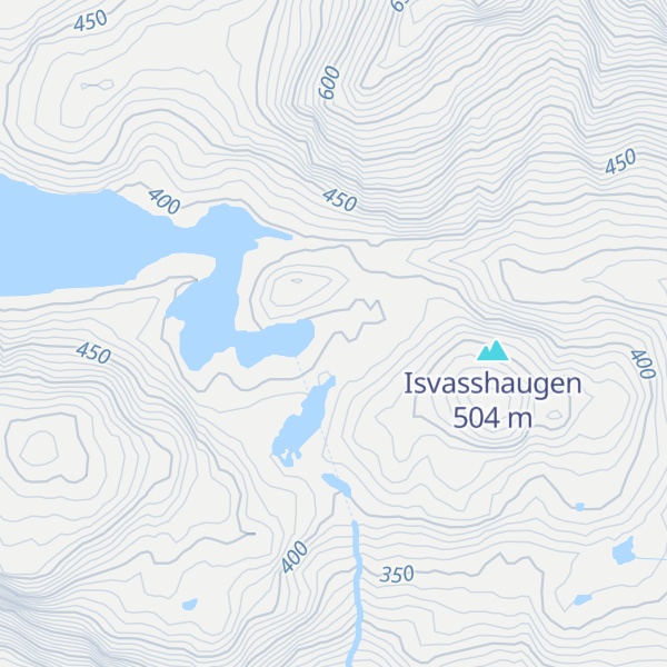 Map of Lille Trollfjordhytta