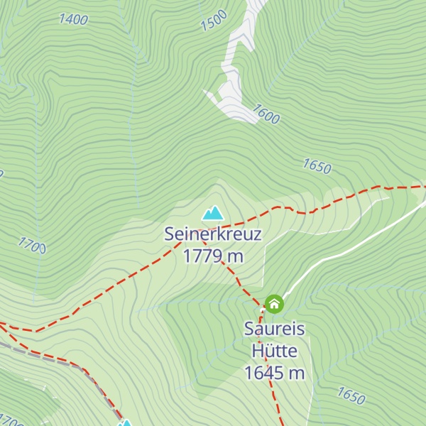 Map of Seinerkreuz