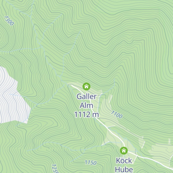 Map of Galler Alm