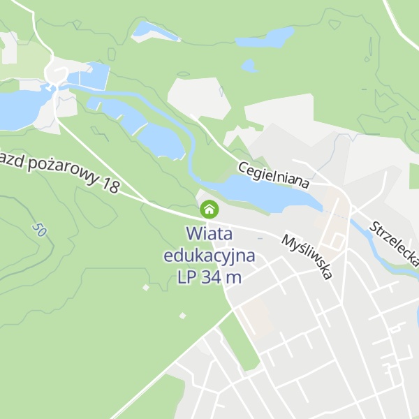 Map of Wiata edukacyjna LP