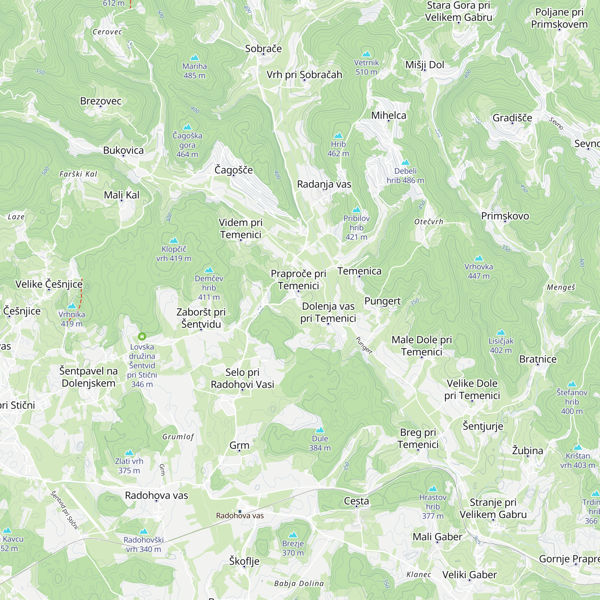 Gostilna pri Jap map