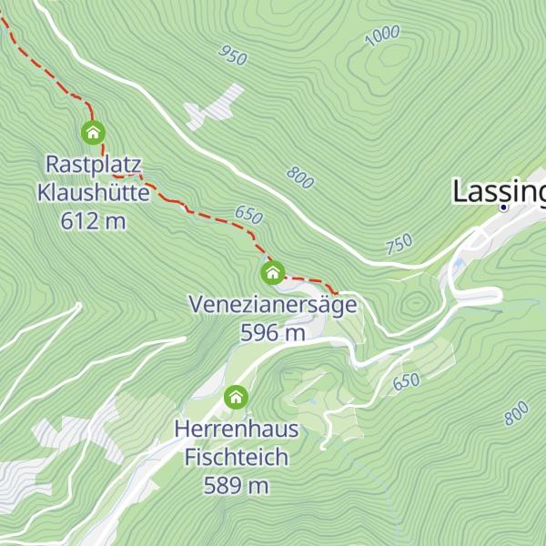 Map of Venezianersäge