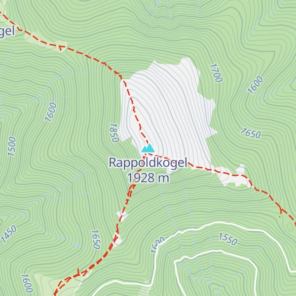 Map of Rappoldkogel