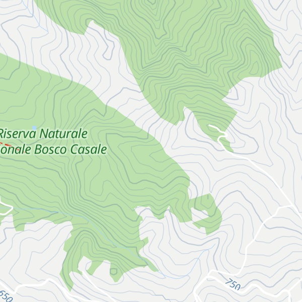 Map of Cerro del Ruccolo